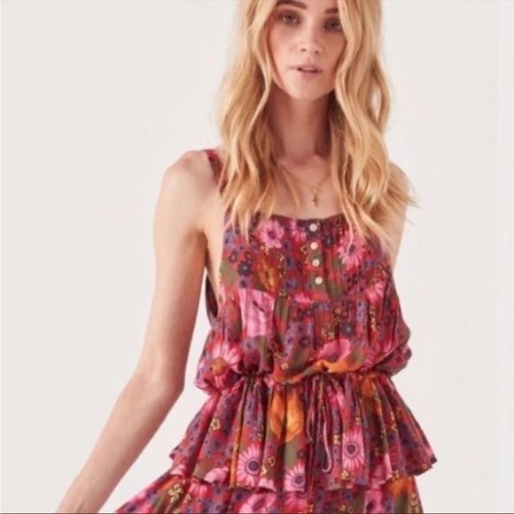 Spell Tops - NWT Spell & the Gypsy Collective Desert Daisy ‘Braveheart’ Cami Size S